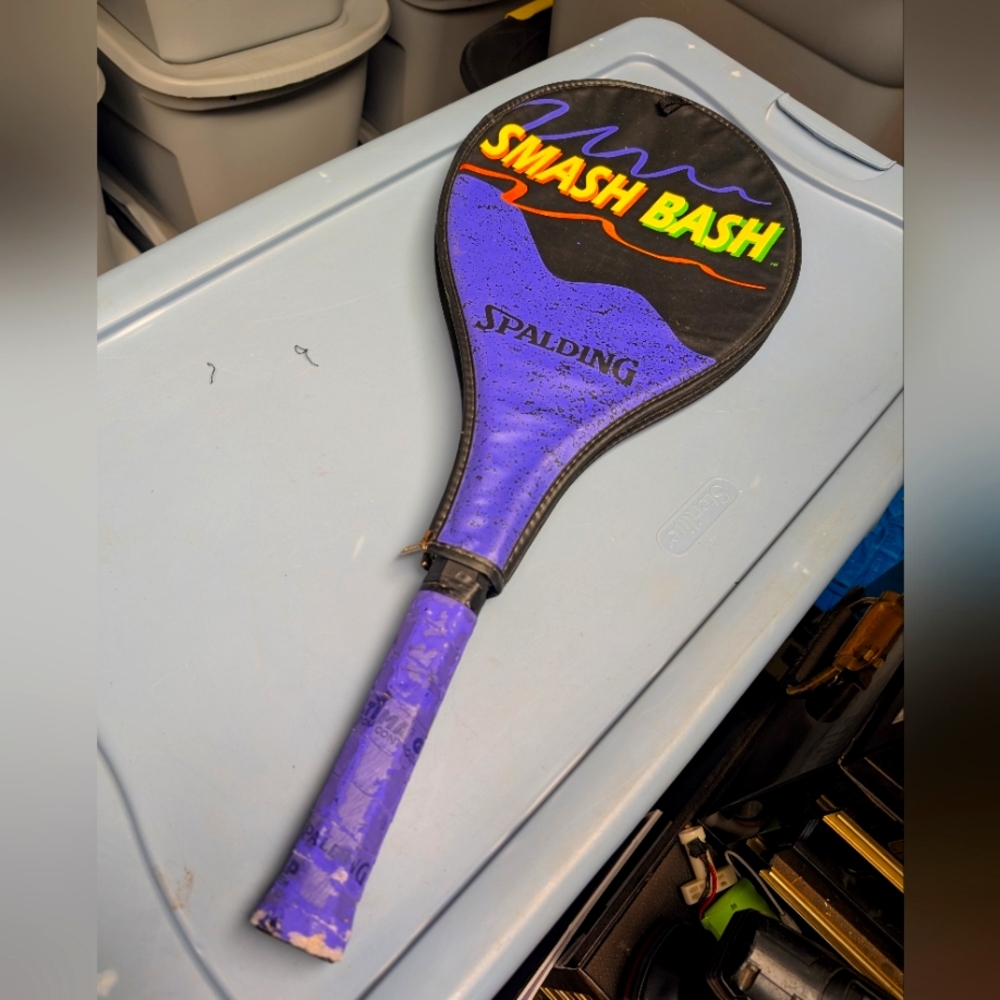 Vintage Spalding Smash Bash Tennis Racket